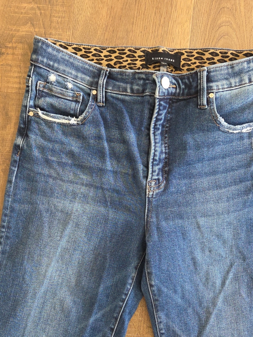 Risen Jeans 13/31 Womens Wide Leg Jeans